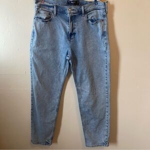 Hollister Y2K Loose Epic Flex Jeans Mens 34x32 Light Wash Denim Casual Relaxed